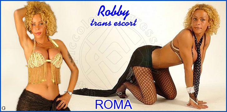 Robby trans escort a Roma
