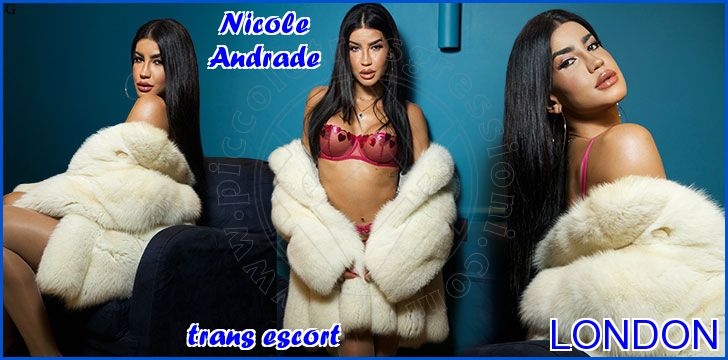 Nicole Andrade trans escort a Londra