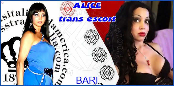 ALICE trans escort a Bari