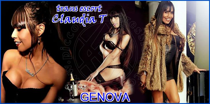 Claudia T trans escort a Genova