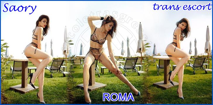 Saory trans escort a Roma