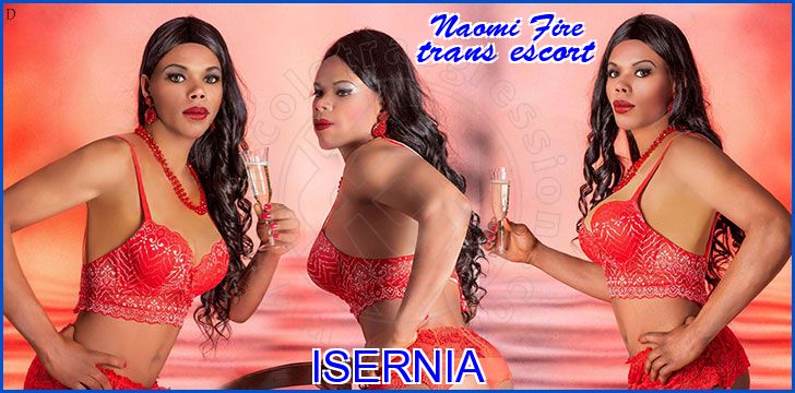 Naomi Fire trans escort a Isernia