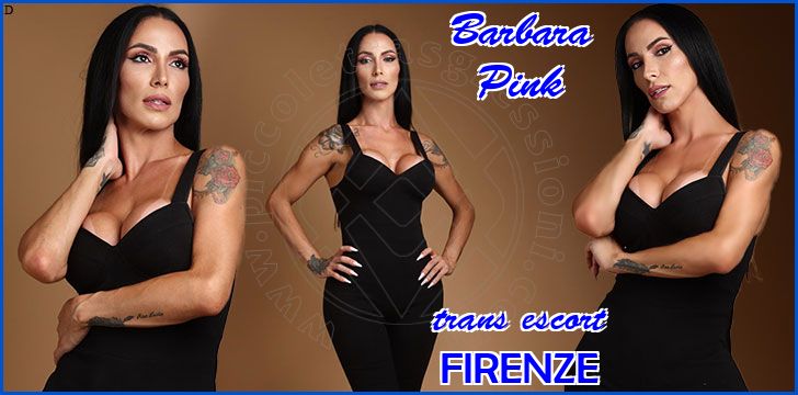 Barbara Pink trans escort a Firenze