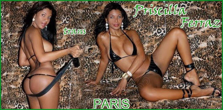Priscilla Ferraz trans a Parigi