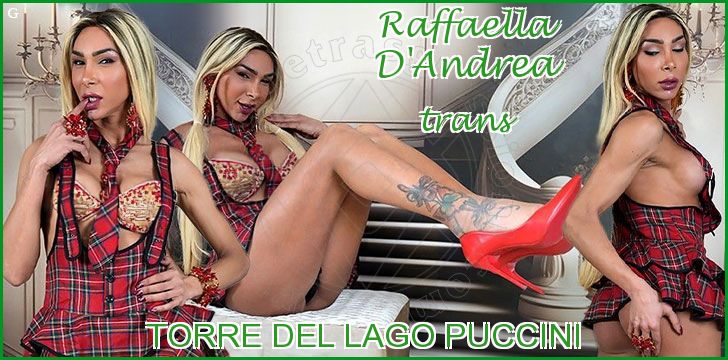 Raffaella D'Andrea trans a Torre del Lago Puccini