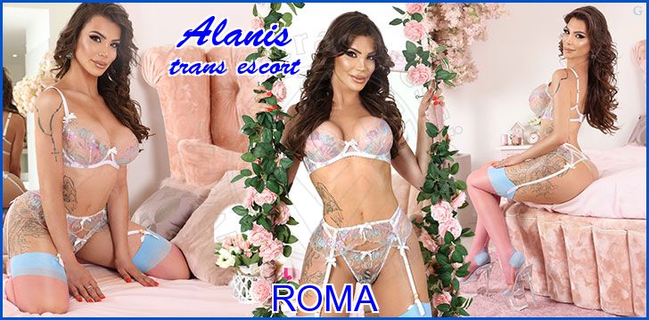 Alanis trans escort a Roma