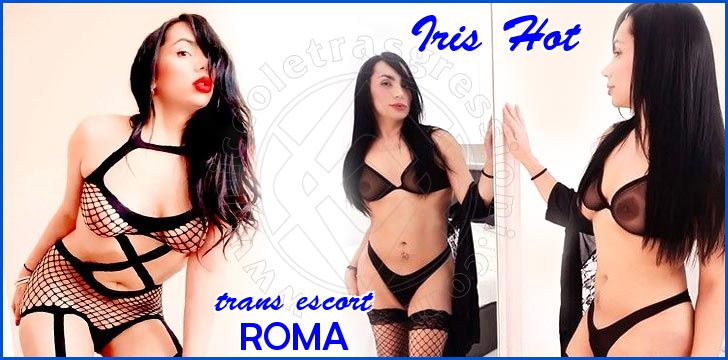 Iris Hot trans escort a Roma