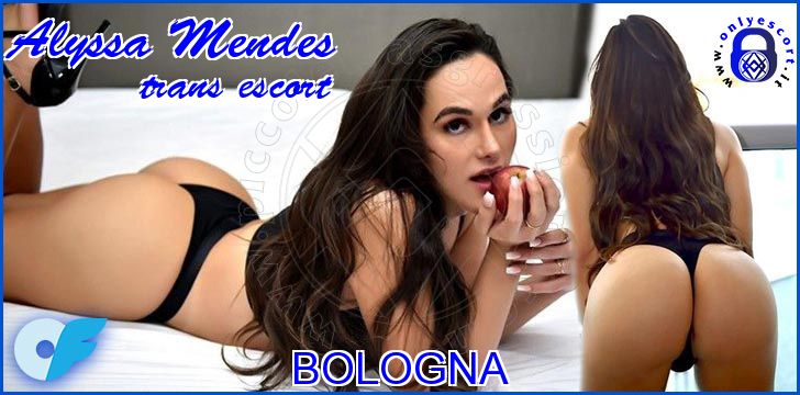 Alyssa Mendes trans escort a Bologna