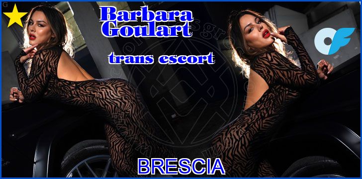 Barbara Goulart trans escort a Brescia