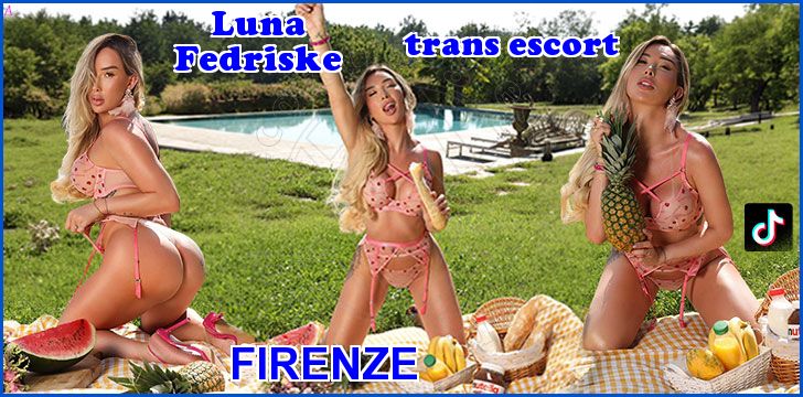 Luna Fedriske trans escort a Firenze