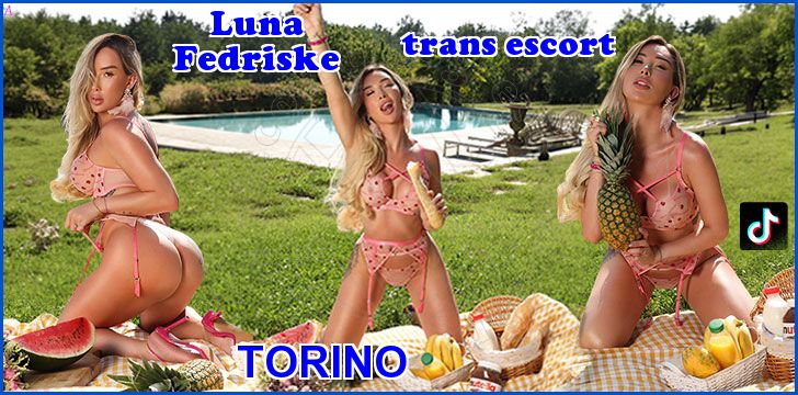 Luna Fedriske trans escort a Torino