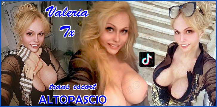 Valeria Tx trans escort a Altopascio