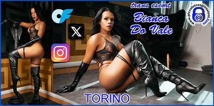 Bianca Do Vale trans escort a Torino