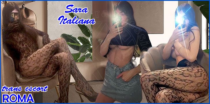 Sara Italiana trans escort a Roma