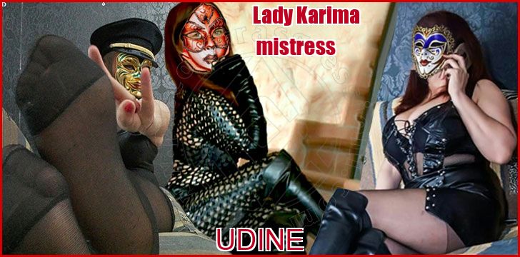 Lady Karima mistress a Udine