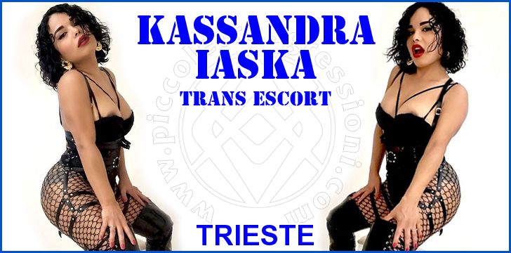 Kassandra Iaska trans escort a Trieste