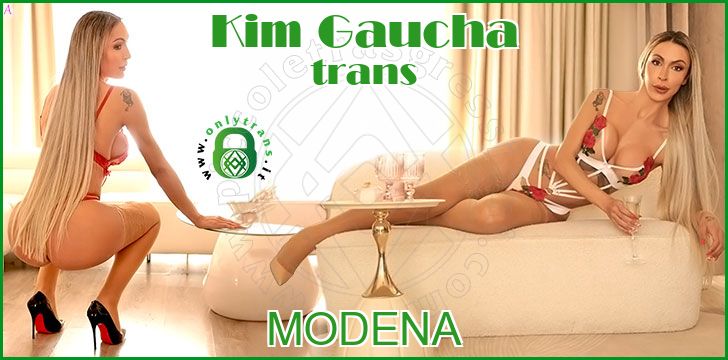 Kim Gaucha trans a Modena