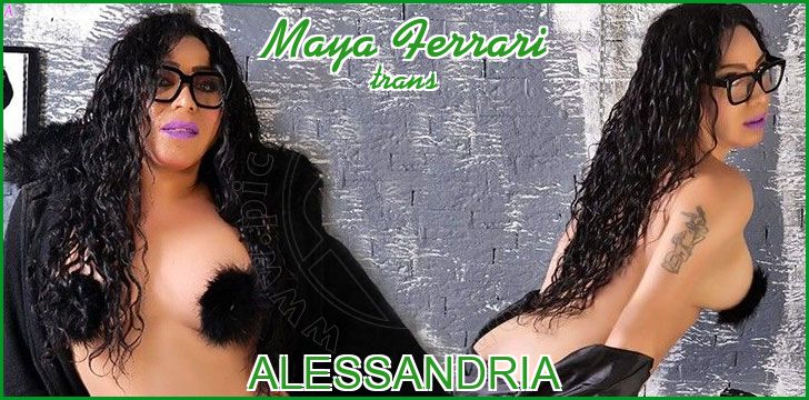 Maya Ferrari trans a Alessandria