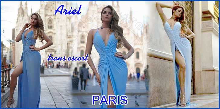 Ariel trans escort a Parigi