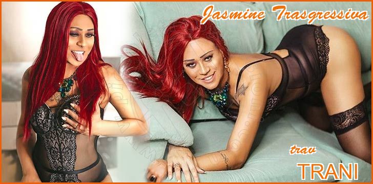Jasmine Trasgressiva trav a Trani