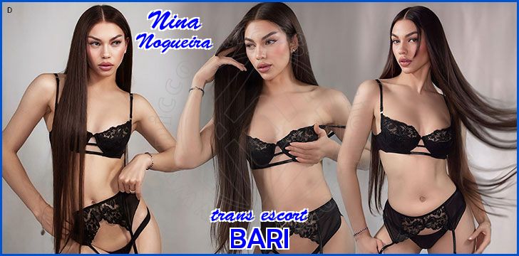Nina Nogueira trans escort a Bari