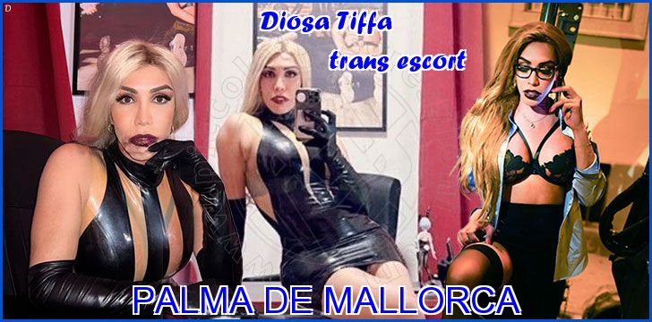 Diosa Tiffa trans escort a Palma di Maiorca