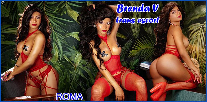 Brenda V trans escort a Roma