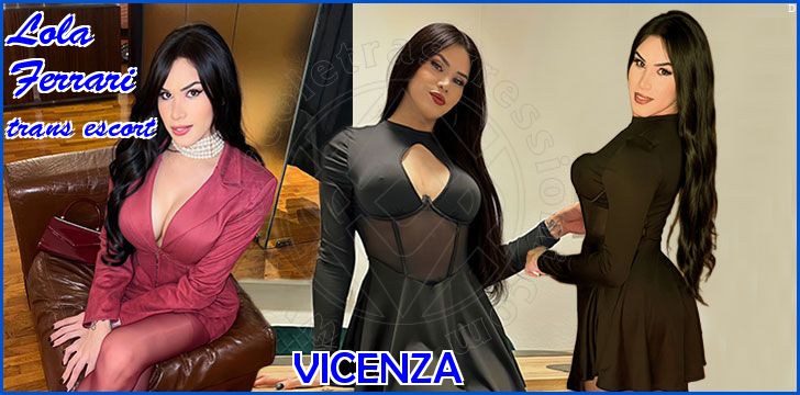 Lola Ferrari trans escort a Vicenza