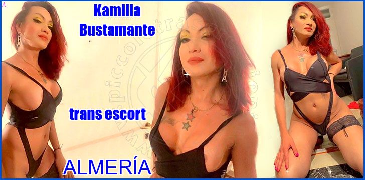 Kamilla Bustamante trans escort a Almería