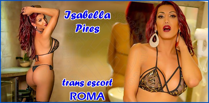 Isabella Pires trans escort a Roma