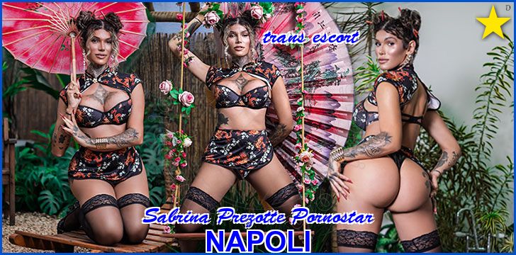 Sabrina Prezotte Pornostar trans escort a Napoli