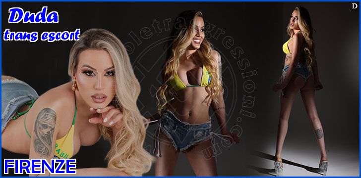 Duda Castro trans escort a Firenze