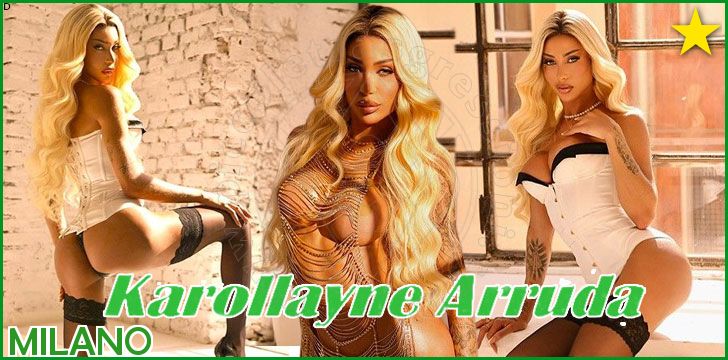Karollayne Arruda trans a Milano