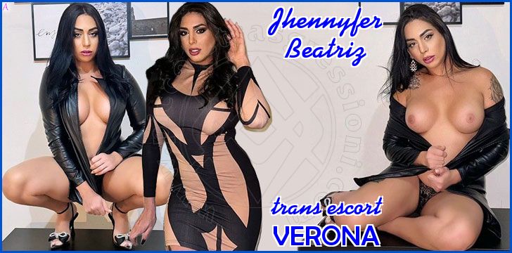 Jhennyfer Beatriz trans escort a Verona