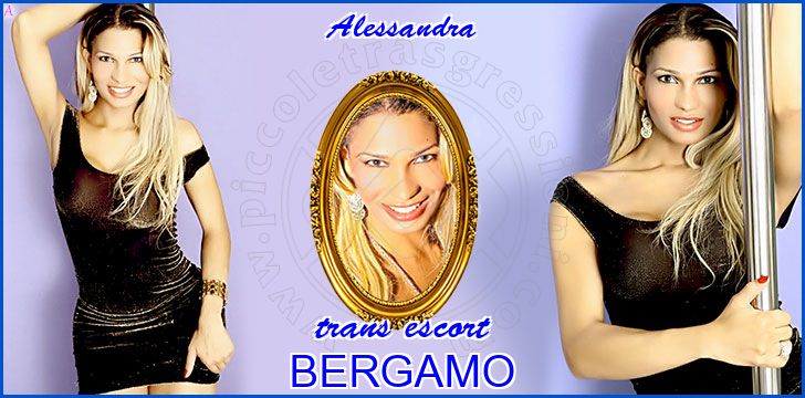 Alessandra trans escort a Bergamo