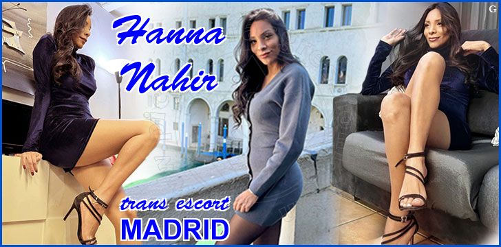 Hanna Nahir trans escort a Madrid