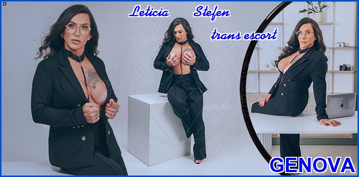 Leticia       Stefen trans escort a Genova