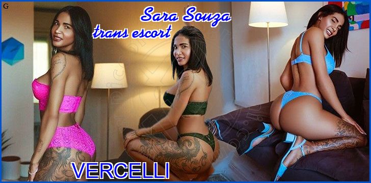 Sara Souza trans escort a Vercelli