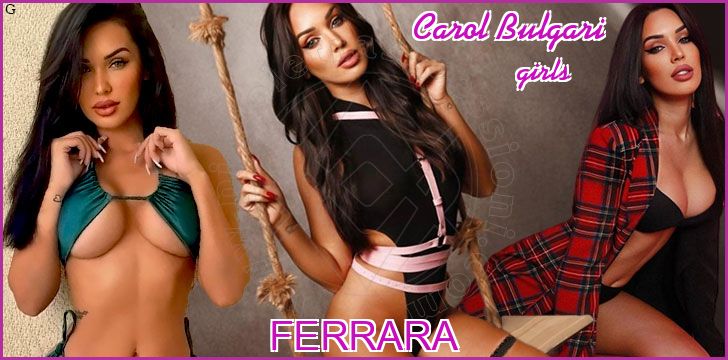 Carol Bulgari girls a Ferrara