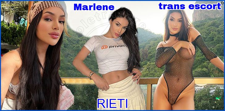 Marlene trans escort a Rieti