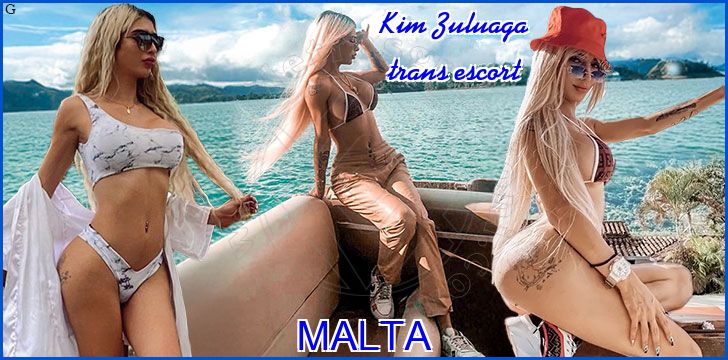 Kim Zuluaga trans escort a Malta