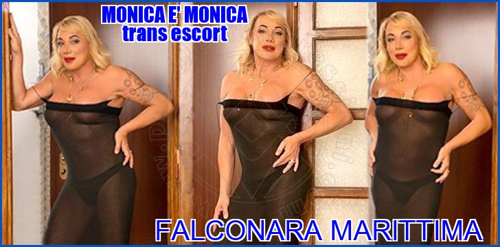 MONICA E' MONICA trans escort a Falconara Marittima
