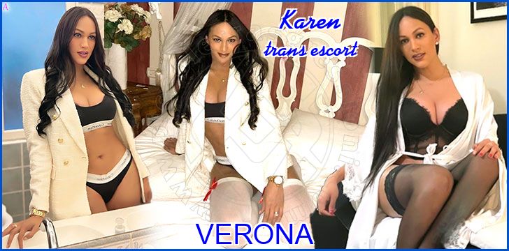Karen trans escort a Verona