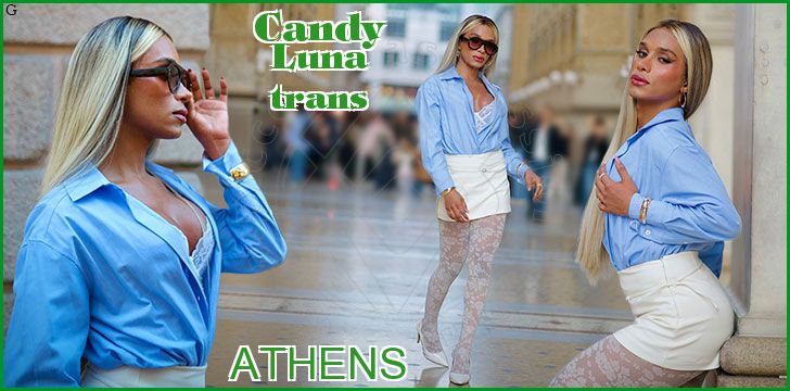 Candy Luna trans a Atene