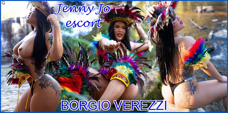 Jenny Jo escort a Borgio Verezzi