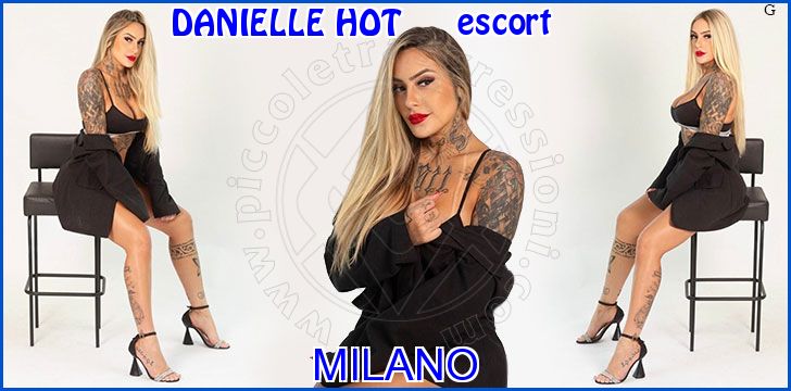 DANIELLE HOT escort a Milano