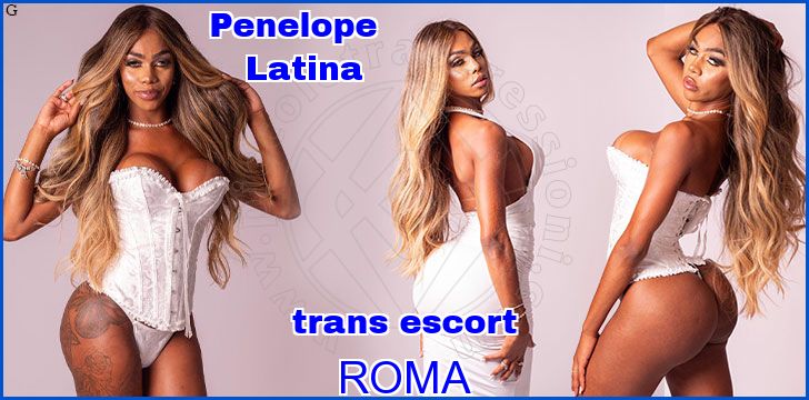Penelope Latina trans escort a Roma