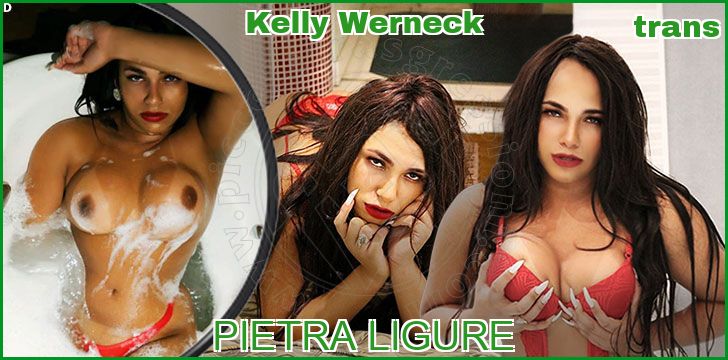 Kelly Werneck trans a Pietra Ligure