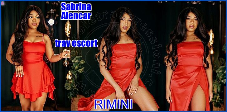 Sabrina Alencar trav escort a Rimini