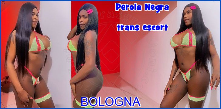 Perola Negra trans escort a Bologna